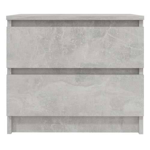 Noćni ormarić siva boja betona 50x39x43,5 cm konstruirano drvo - Beton siva 1 Cijena
