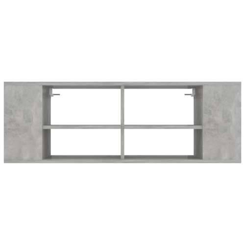 Zidni TV ormarić boja betona 102 x 35 x 35 cm konstruirano drvo - Beton siva 1 Cijena