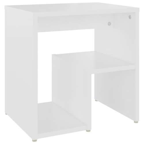 Noćni ormarići 2 kom bijeli 40 x 30 x 40 cm konstruirano drvo - Bijela 2 Cijena