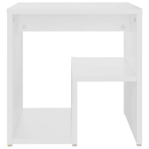 Noćni ormarići 2 kom bijeli 40 x 30 x 40 cm konstruirano drvo - Bijela 2 Cijena
