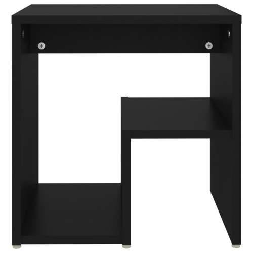 Noćni ormarići 2 kom crni 40 x 30 x 40 cm od konstruiranog drva - Crna 2 Cijena