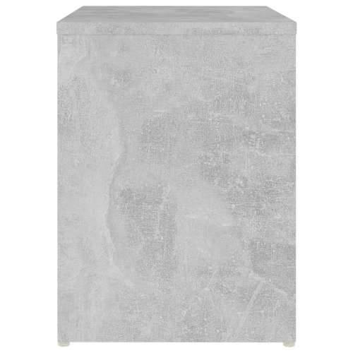 Noćni ormarić siva boja betona 40x30x40 cm konstruirano drvo - Beton siva 1 Cijena