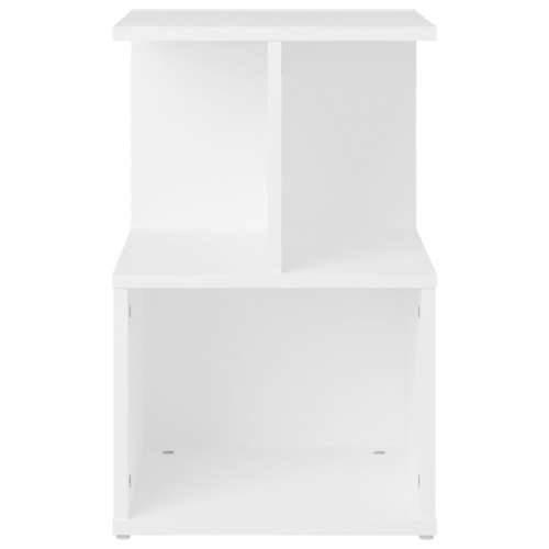 Noćni ormarići 2 kom bijeli 35 x 35 x 55 cm konstruirano drvo - Bijela 2 Cijena