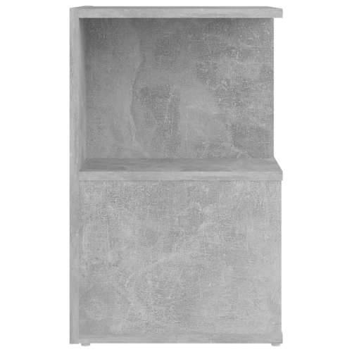 Noćni ormarići 2 kom boja betona 35x35x55 cm konstruirano drvo - Beton siva 2 Cijena