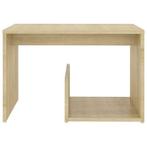 Bočni stolić boja hrasta sonome 59x36x38 cm konstruirano drvo - sonoma hrast 1 Cijena