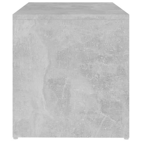 Bočni stolić siva boja betona 59 x 36 x 38 cm konstruirano drvo - Beton siva 1 Cijena