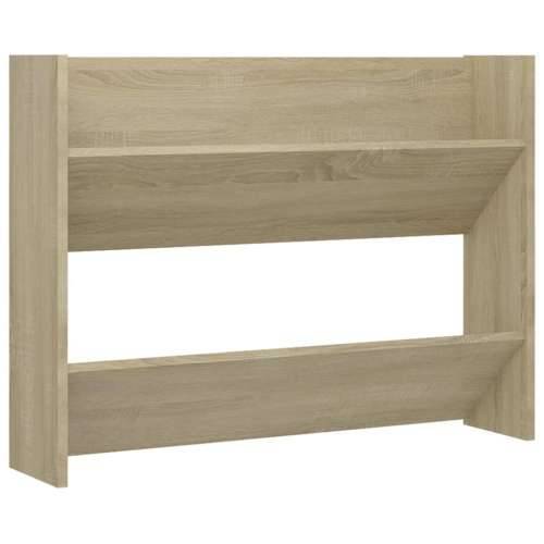Zidni ormarić za cipele boja hrasta 80 x 18 x 60 cm drveni - sonoma hrast 1 60 cm 80 cm Cijena
