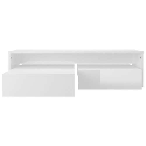 Set uklapajućih stolića za kavu sjajni bijeli 100x100x26,5 cm - Visoko sjajno bijela 1 Cijena