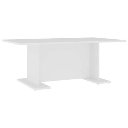 Stolić za kavu bijeli 103,5 x 60 x 40 cm od konstruiranog drva - Bijela 1 Cijena