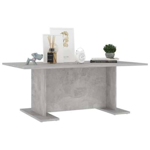 Stolić za kavu siva boja betona 103,5 x 60 x 40 cm od iverice - Beton siva 1 Cijena