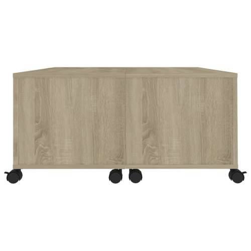 Stolić za kavu boja hrasta sonome 75 x 75 x 38 cm od iverice - sonoma hrast 1 Cijena