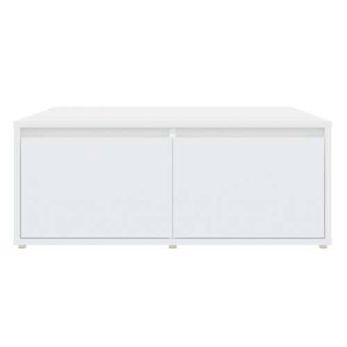 Stolić za kavu bijeli 80 x 80 x 31 cm od konstruiranog drva - Bijela 1 Cijena