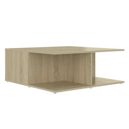 Stolić za kavu boja hrasta sonome 80x80x31 cm konstruirano drvo - sonoma hrast 1 Cijena