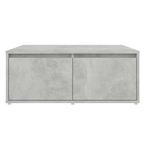 Stolić za kavu siva boja betona 80 x 80 x 31 cm od iverice - Beton siva 1 Cijena