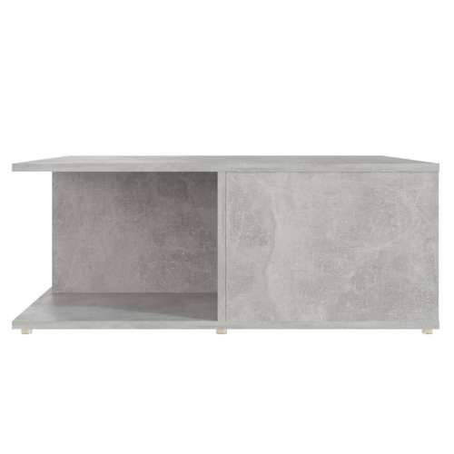 Stolić za kavu siva boja betona 80 x 80 x 31 cm od iverice - Beton siva 1 Cijena