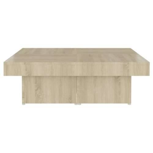 Stolić za kavu boja hrasta sonome 90 x 90 x 28 cm od iverice - sonoma hrast 1 Cijena