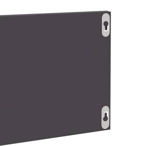Zidne police 2 kom sjajne sive 80x11,5x18 cm konstruirano drvo - visoko sjajno siva 2 1 Cijena