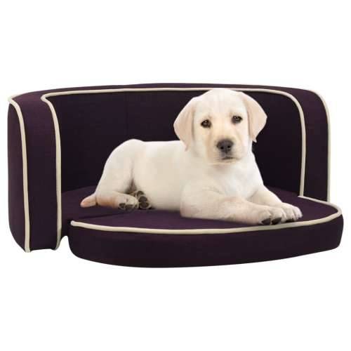 Sklopiva sofa za pse bordo 76 x 71 x 30 cm platno perivi jastuk Cijena