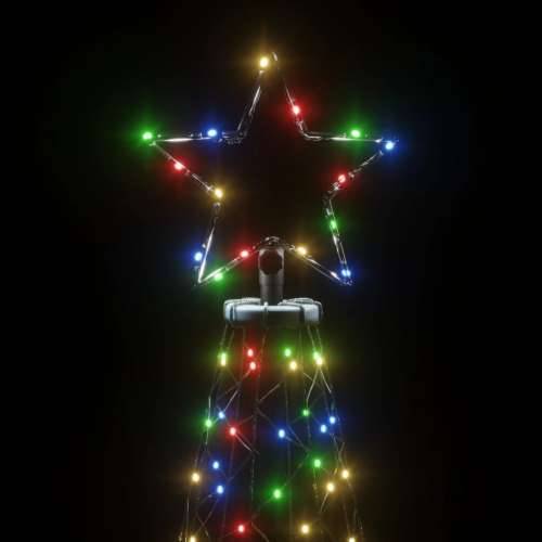 Božićno drvce s metalnim stupom 500 LED žarulja šarene 3 m Cijena