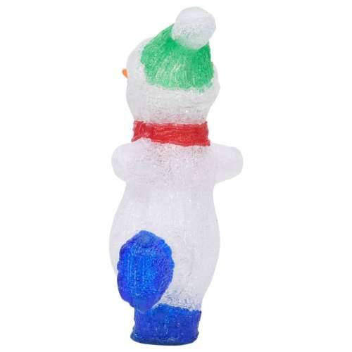 LED božićna akrilna figura snjegovića unutarnja i vanjska 30 cm Cijena