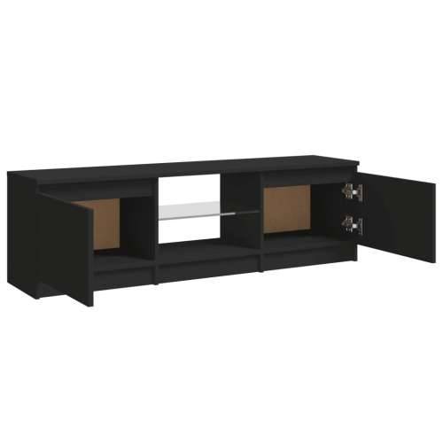 TV ormarić s LED svjetlima crni 120 x 30 x 35,5 cm - Crna 120 x 30 x 36 cm 1 Cijena