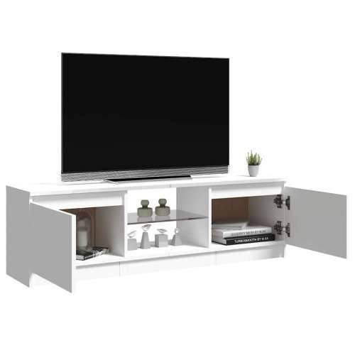 TV ormarić s LED svjetlima visoki sjaj bijeli 120x30x36 cm - Visoko sjajno bijela 120 x 30 x 36 cm 1 Cijena