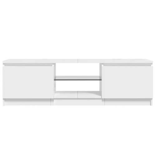 TV ormarić s LED svjetlima visoki sjaj bijeli 120x30x36 cm - Visoko sjajno bijela 120 x 30 x 36 cm 1 Cijena