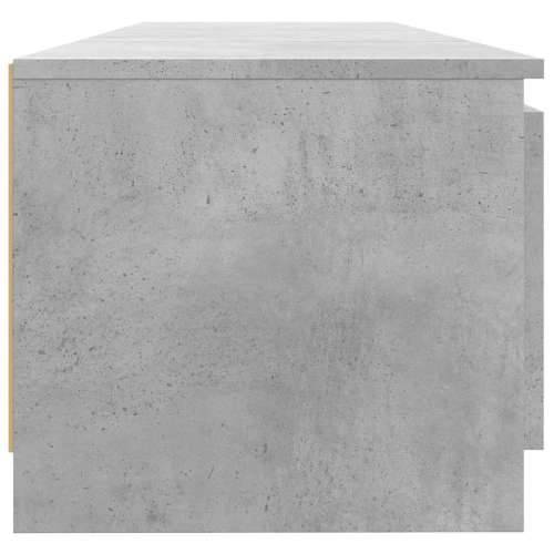 TV ormarić s LED svjetlima siva boja betona 140 x 40 x 36 cm - Beton siva 140 x 40 x 36 cm 1 Cijena