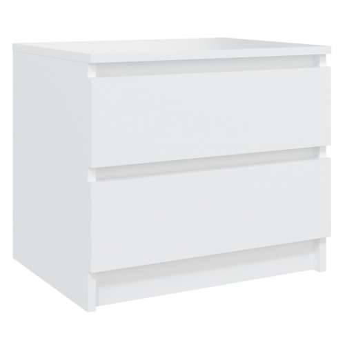 Noćni ormarići 2 kom bijeli 50 x 39 x 43,5 cm konstruirano drvo - Bijela 2 Cijena
