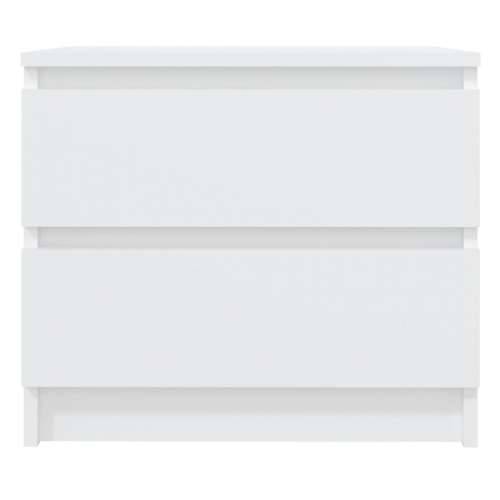 Noćni ormarići 2 kom bijeli 50 x 39 x 43,5 cm konstruirano drvo - Bijela 2 Cijena