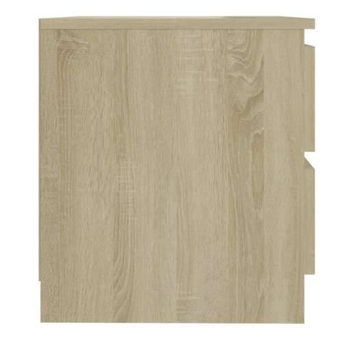 Noćni ormarići 2 kom boja hrasta sonome 50x39x43,5 cm drveni - sonoma hrast 2 Cijena