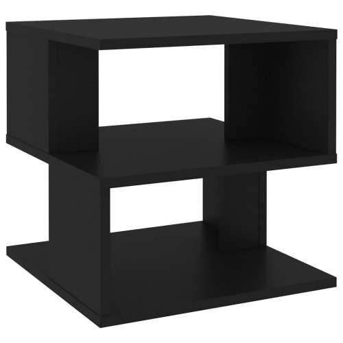 Bočni stolić crni 40 x 40 x 40 cm od iverice - Crna 1 Cijena