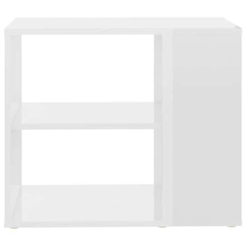 Bočni ormarić visoki sjaj bijeli 60x30x50 cm konstruirano drvo - Visoko sjajno bijela 1 Cijena