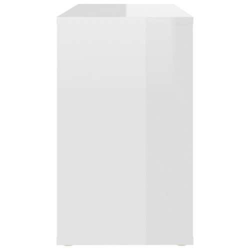 Bočni ormarić visoki sjaj bijeli 60x30x50 cm konstruirano drvo - Visoko sjajno bijela 1 Cijena