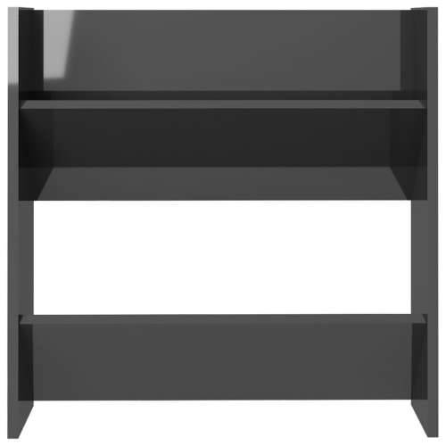 Zidni ormarić za cipele visoki sjaj sivi 60 x 18 x 60 cm drveni - visoko sjajno siva 1 60 cm Cijena
