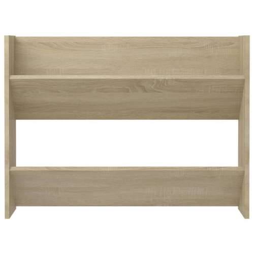 Zidni ormarići za cipele 2 kom boja hrasta 80x18x60 cm drveni - sonoma hrast 2 60 cm 80 cm Cijena
