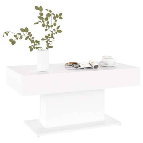 Stolić za kavu bijeli 96 x 50 x 45 cm od konstruiranog drva - Bijela 1 Cijena