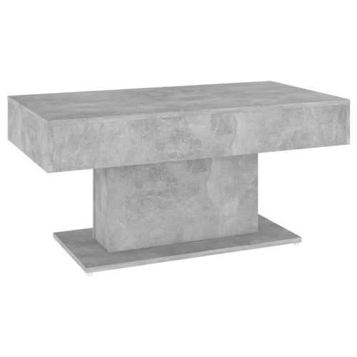 Stolić za kavu boja betona 96 x 50 x 45 cm konstruirano drvo - Beton siva 1 Cijena