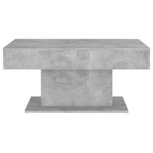 Stolić za kavu boja betona 96 x 50 x 45 cm konstruirano drvo - Beton siva 1 Cijena