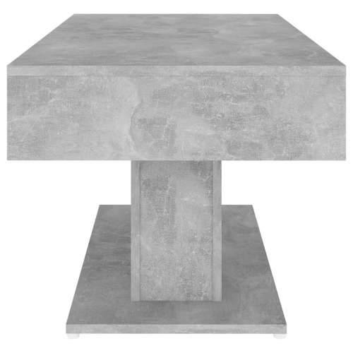 Stolić za kavu boja betona 96 x 50 x 45 cm konstruirano drvo - Beton siva 1 Cijena
