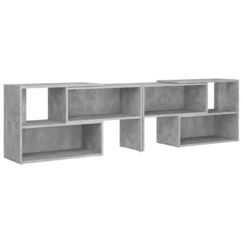 TV ormarić boja betona 149 x 30 x 52 cm konstruirano drvo - Beton siva 1 149 cm Cijena