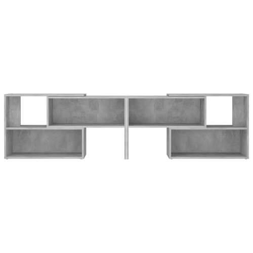TV ormarić boja betona 149 x 30 x 52 cm konstruirano drvo - Beton siva 1 149 cm Cijena