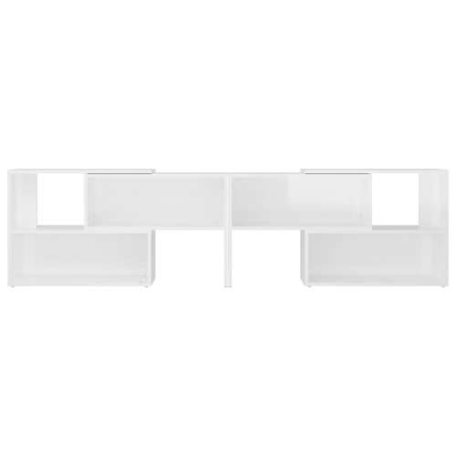TV ormarić sjajni bijeli 149 x 30 x 52 cm konstruirano drvo - Visoko sjajno bijela 1 149 cm Cijena