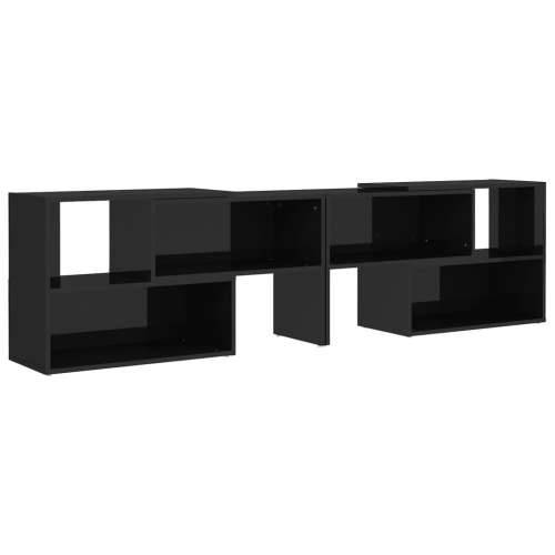 TV ormarić visoki sjaj crni 149 x 30 x 52 cm konstruirano drvo - visoko sjajno crna 1 149 cm Cijena