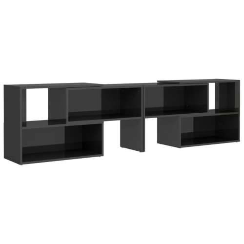 TV ormarić visoki sjaj sivi 149 x 30 x 52 cm konstruirano drvo - visoko sjajno siva 1 149 cm Cijena