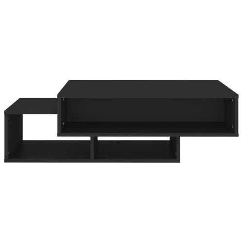 Stolić za kavu crni 105 x 55 x 32 cm od konstruiranog drva - Crna 1 Cijena