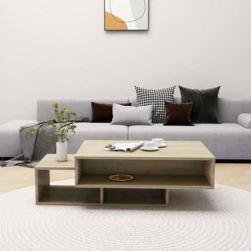Stolić za kavu boja hrasta 105 x 55 x 32 cm konstruirano drvo - sonoma hrast 1 Cijena