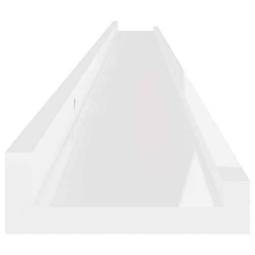 Zidne police 4 kom visoki sjaj bijele 115 x 9 x 3 cm - Visoko sjajno bijela 115 x 9 x 3 cm 4 1 Cijena