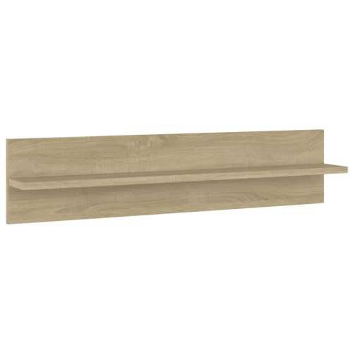 Zidne police 2 kom boja hrasta sonome 80x11,5x18 cm od iverice - sonoma hrast 2 1 Cijena