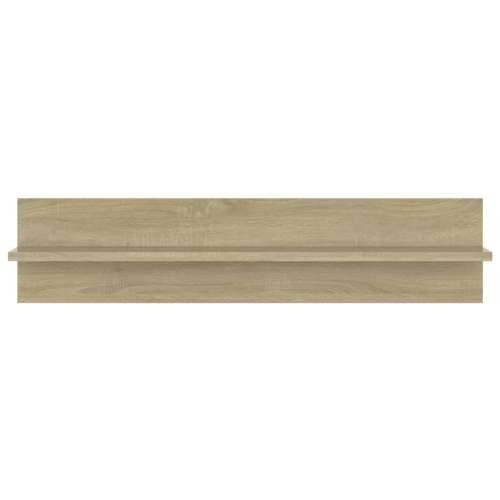Zidne police 2 kom boja hrasta sonome 80x11,5x18 cm od iverice - sonoma hrast 2 1 Cijena